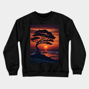 Golden Hour Serenity Crewneck Sweatshirt